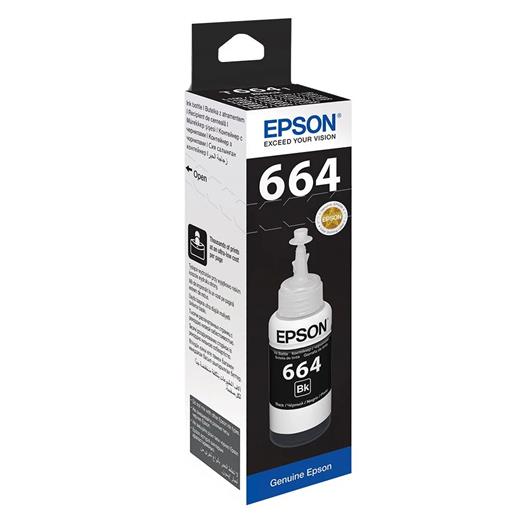 Epson T6641 Siyah Mürekkep (664)
