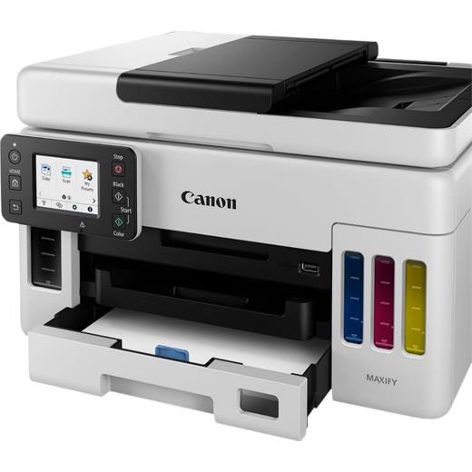 Canon MAXIFY GX6040 MegaTank Çok Fonksiyonlu Tanklı Yazıcı / Tarayıcı / Fotokopi / Wi-Fi / Ethernet / ADF (24/16ppm)