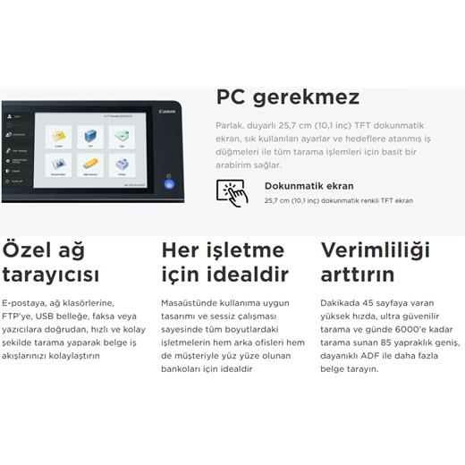 CANON SCANFRONT -400 DÖKUMAN TARAYICI