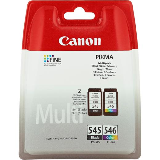 Canon PG-545/CL-546 Multipack Kartuş + Kağıt Hediyeli