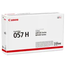 Canon CRG-057H BK Siyah Toner 10.000 Sayfa
