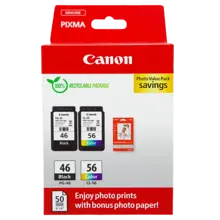 Canon PG-46 / CL-56 2li Multipack Kartuş + Kağıt Hediyeli